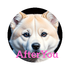 [LINEスタンプ] 秋田犬 akita dog2