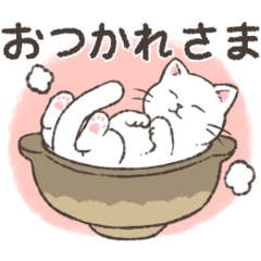 [LINEスタンプ] 動く♪和猫◎冬とお正月スタンプ（再販）