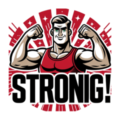 [LINEスタンプ] ！muscle！