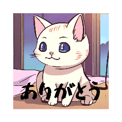 [LINEスタンプ] 可愛いようで可愛くない猫2