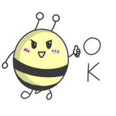 [LINEスタンプ] ハチッコ