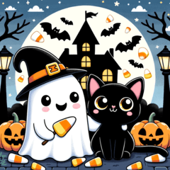 [LINEスタンプ] ハロウィンの夢工房