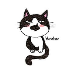 [LINEスタンプ] オッサン猫の独り言