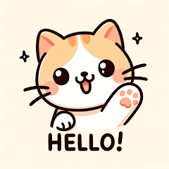 [LINEスタンプ] えいごねこ