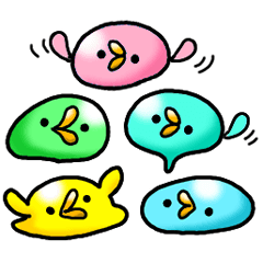 [LINEスタンプ] かわいい動物たち～こうへい作の画像（メイン）