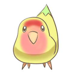 [LINEスタンプ] コザクラインコ大阪弁