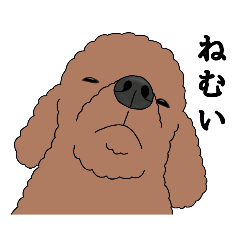 [LINEスタンプ] トイプードルのプーおじいちゃん2