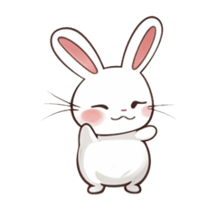 [LINEスタンプ] 可愛い★うさぎ