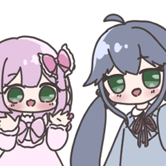 [LINEスタンプ] あおもも日常スタンプ