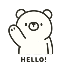 [LINEスタンプ] animal stamp (simple line)