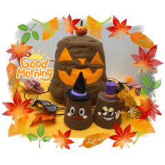 [LINEスタンプ] カヌレ♡ハロウィンバージョン