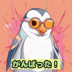 [LINEスタンプ] クールなペンギンたちの日常