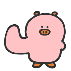 [LINEスタンプ] Dachang Piggy