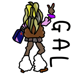 [LINEスタンプ] りょーのギャルスタンプ