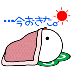 [LINEスタンプ] 麻雀打ちいそこちゃんの遅刻スタンプ