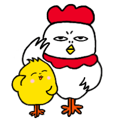 [LINEスタンプ] ピヨタンとコケッタン