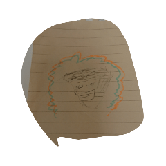 [LINEスタンプ] にがおえのオトモダチ