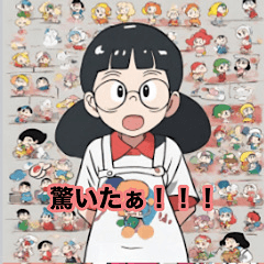 [LINEスタンプ] ガールズトークショー