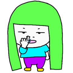 [LINEスタンプ] おんまにちゃん