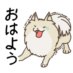[LINEスタンプ] デカぽめアシュリくん1