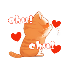 [LINEスタンプ] スコティッシュフォールドの猫ちゃん