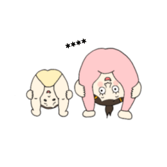 [LINEスタンプ] 家族ほのぼの その1