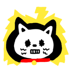 [LINEスタンプ] ねこのかおいろいろスタンプ