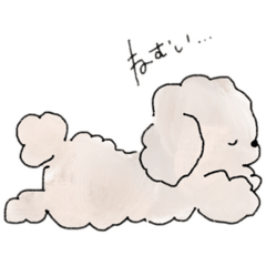 [LINEスタンプ] もふもふな犬1。