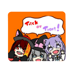 [LINEスタンプ] 【第3弾】新まよファミ+2 【ハロウィン】