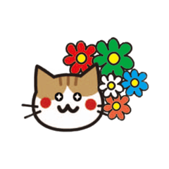 [LINEスタンプ] ねこฅ''の日常