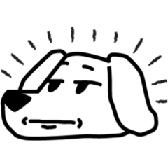 [LINEスタンプ] まいにちいぬさん