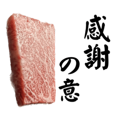 [LINEスタンプ] 私、あなた様の担当のお肉と申します。