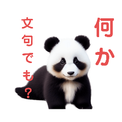 [LINEスタンプ] 白黒熊？