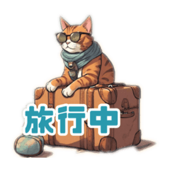 [LINEスタンプ] いろんな猫の日常