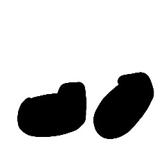 [LINEスタンプ] 乱暴なすず本 バイトのくつ