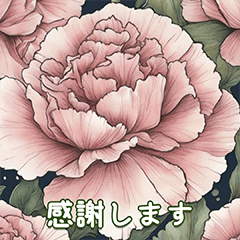 [LINEスタンプ] やさしい水彩の花と日常の言葉