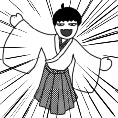 [LINEスタンプ] 天帝ら庭