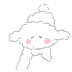 [LINEスタンプ] いぬのふわりさん