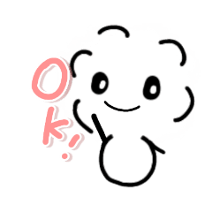 [LINEスタンプ] ふわモコちゃん