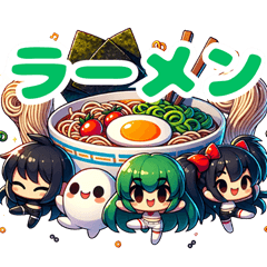 [LINEスタンプ] 必見！日常ラーメンスタンプ