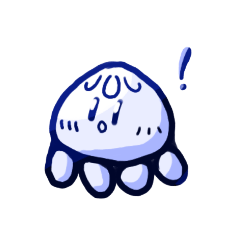 [LINEスタンプ] みずくらげさんいろいろ