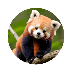 [LINEスタンプ] レッサーパンダ red panda.