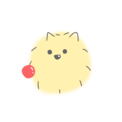 [LINEスタンプ] ポメラニアンのまろさま