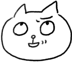 [LINEスタンプ] 性格が悪いネコ②