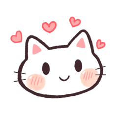 [LINEスタンプ] ニコニコねこ⭐️