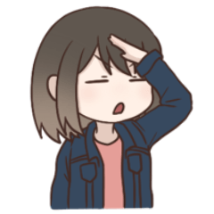 [LINEスタンプ] 敬礼するけいれいちゃん