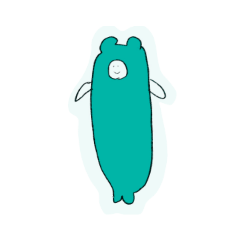 [LINEスタンプ] けつあごくまお3