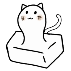 [LINEスタンプ] かわいいねこもちスタンプ