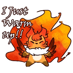[LINEスタンプ] Honeyfox-超ポジティブな日常