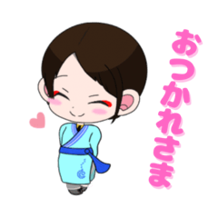 [LINEスタンプ] 天晴れやまびこ元氣組スタンプ①